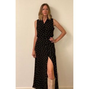 Vintage Lauren Ralph Lauren Silk Floral Maxi Dress